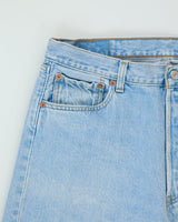 Vintage 1998 Levi's 501 Red Batwing Made In Canada Jeans - W33 L35
