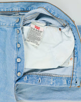 Vintage 1998 Levi's 501 Red Batwing Made In Canada Jeans - W33 L35