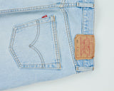 Vintage 1999 Levi's 501 Red Batwing Made In Canada Jeans - W32 L30