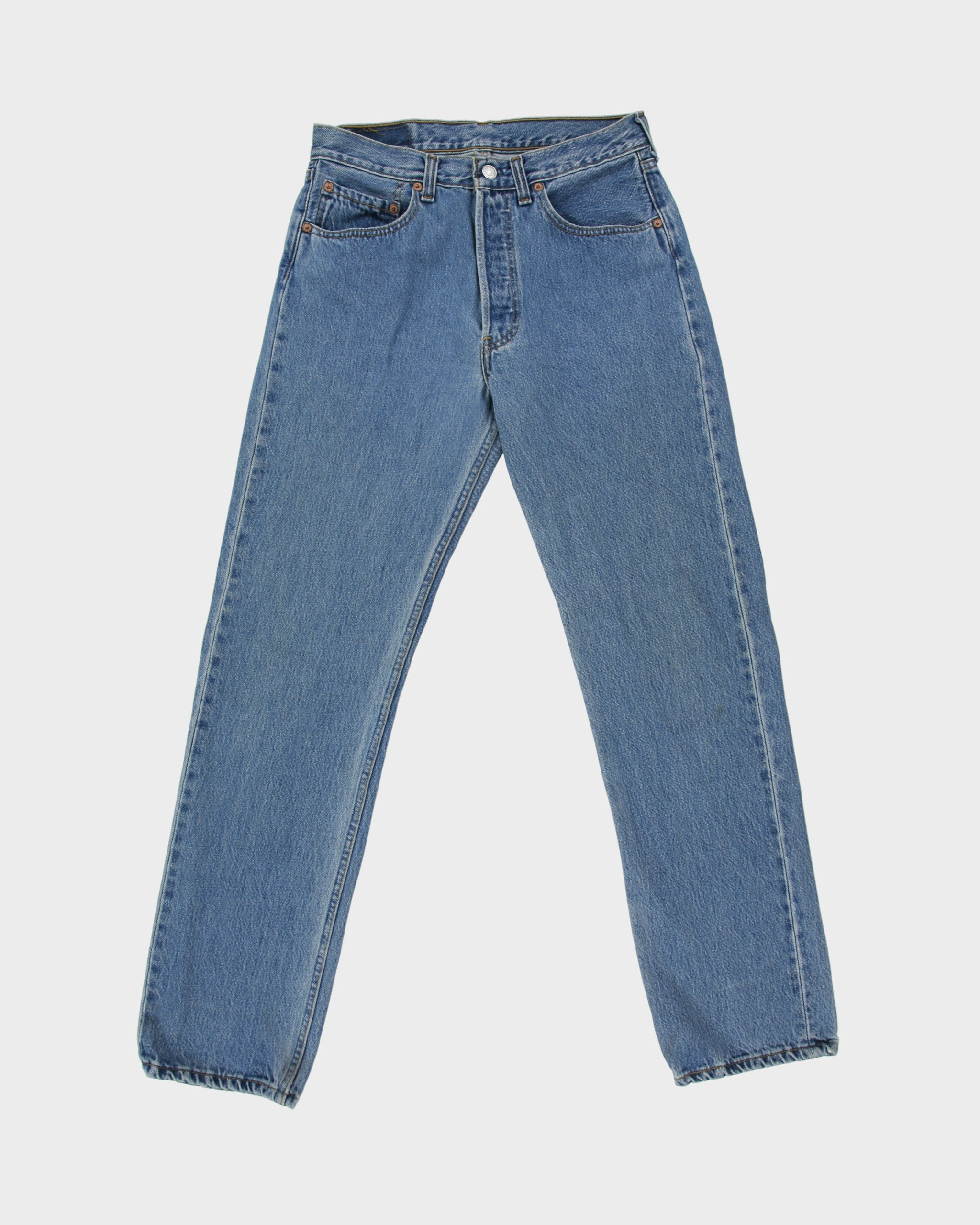 Vintage 1996 Levi's 501 Red Batwing Made In Canada Jeans - W29 L31