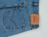 Vintage 1996 Levi's 501 Red Batwing Made In Canada Jeans - W29 L31