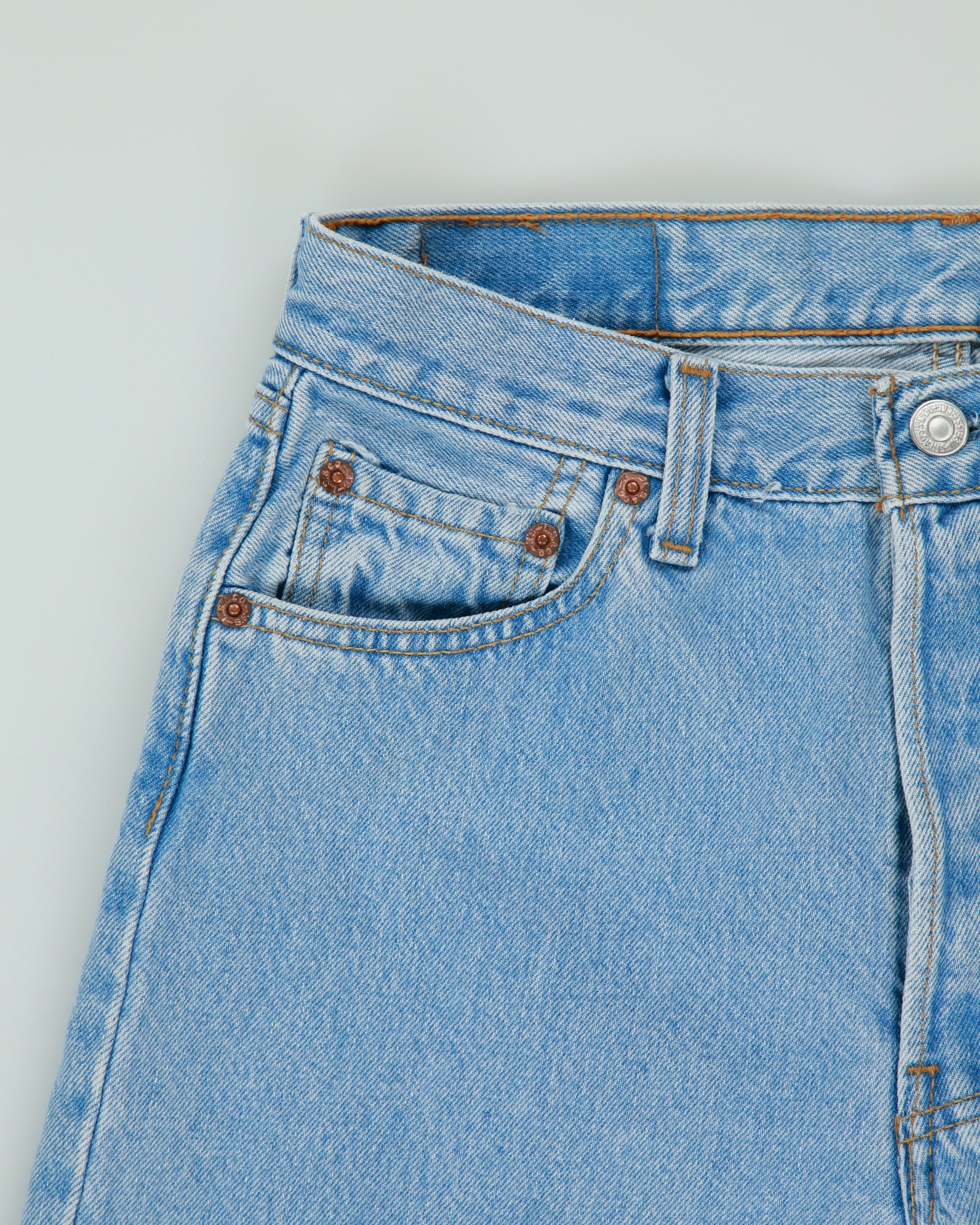 Vintage 1999 Levi's 501 Red Batwing Made In Canada Jeans - W28 L29