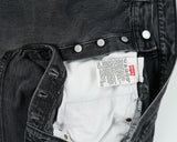 Vintage 1996 Levi's 501 Red Batwing Made In Canada Jeans - W32 L30