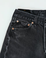 Vintage 1997 Levi's 501 Red Batwing Made In Canada Jeans - W27 L29