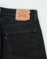 Vintage 1998 Levi's 501 Red Batwing Made In Canada Jeans - W33 L29