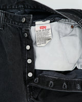 Vintage 1998 Levi's 501 Red Batwing Made In Canada Jeans - W33 L29