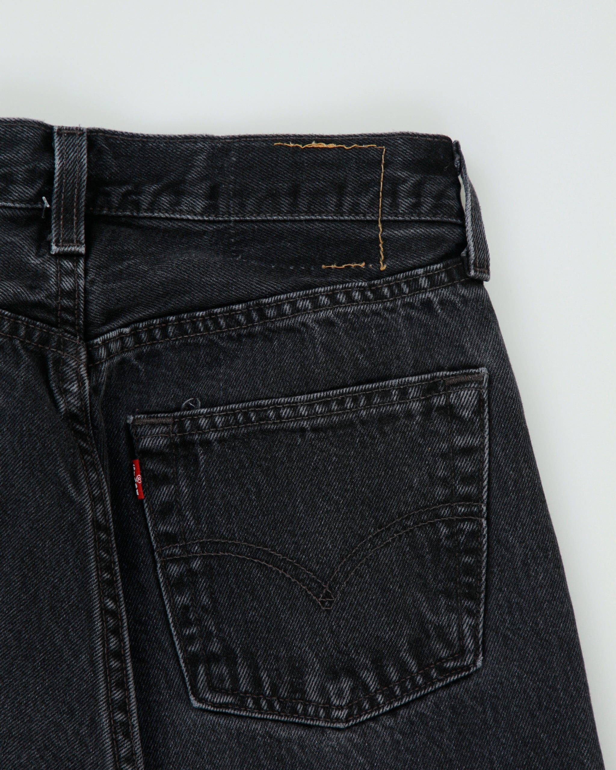 Vintage 1998 Levi's 501 Red Batwing Made In USA Jeans - W27 L28