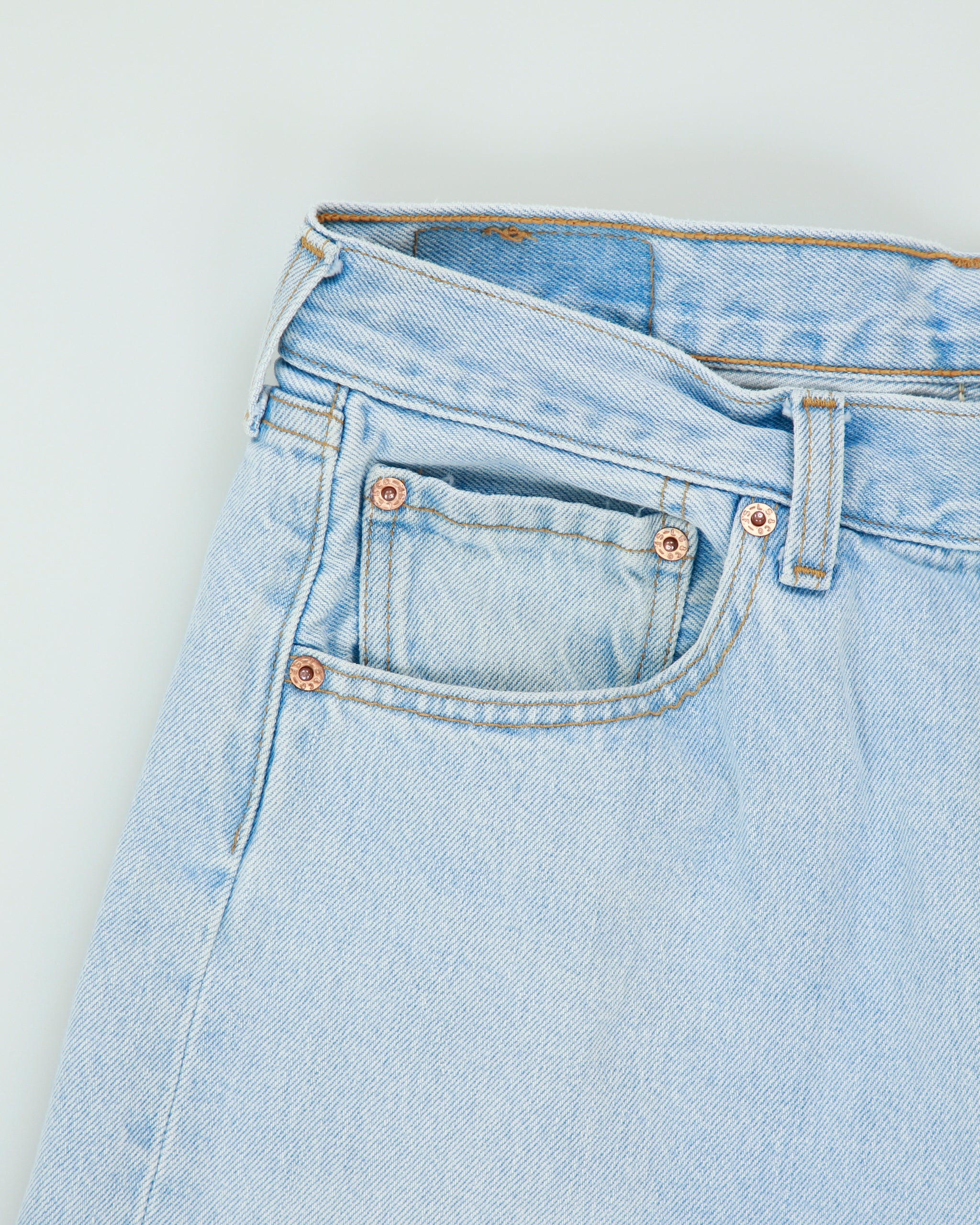 Vintage 1997 Levi's 501 Red Batwing Made In Canada Jeans - W30 L29