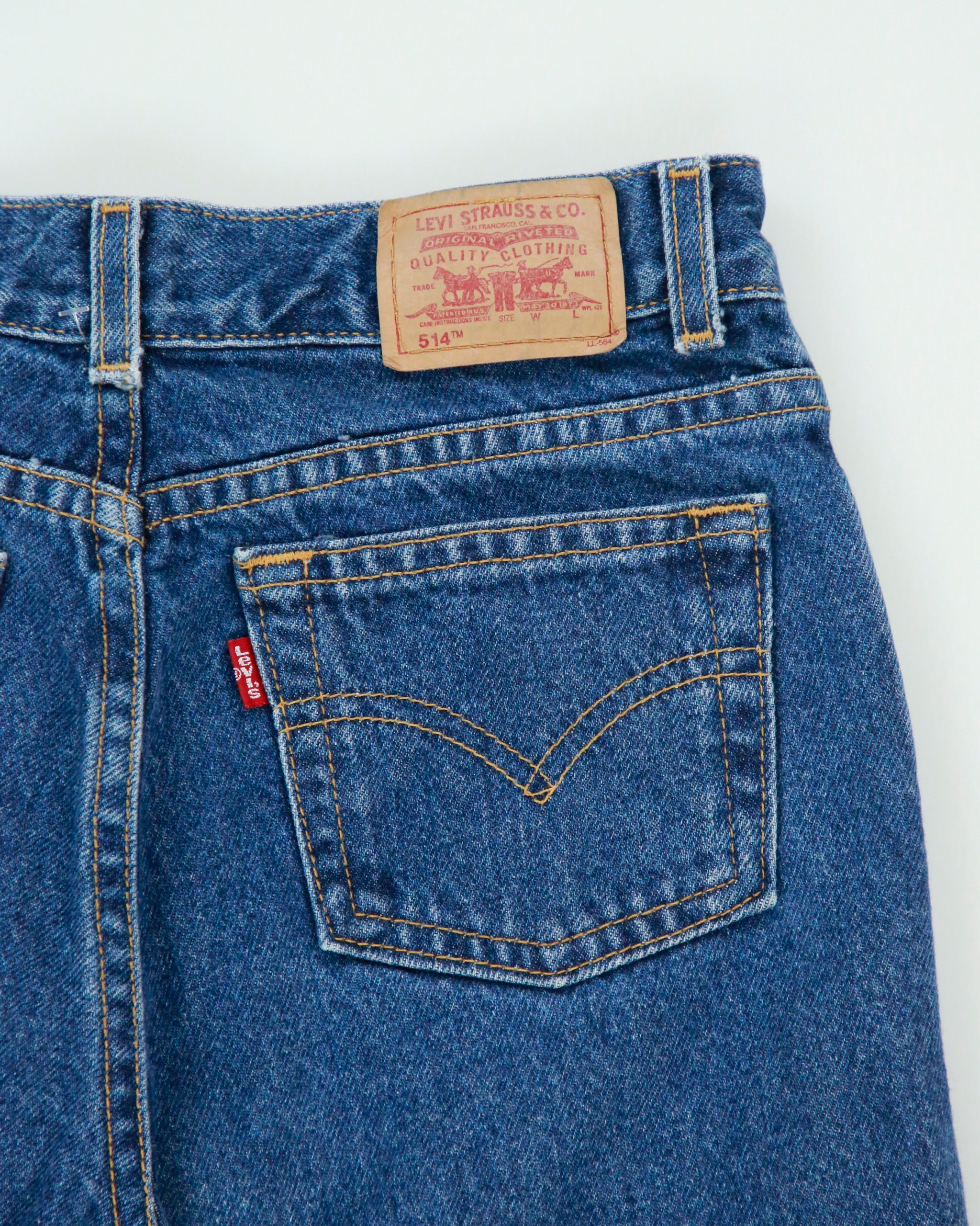 Vintage 2002 Levi's 514 Batwing TagBootcut Jeans - W28 L28