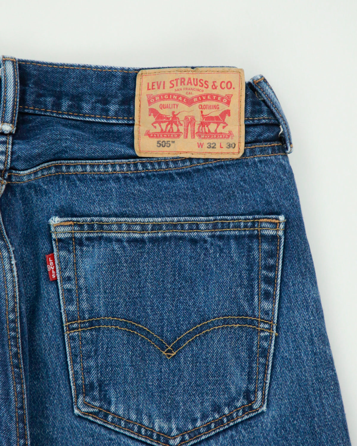 Vintage 2010s Levi's 505 Regular Mid- Rise Straight Leg Jeans - W31 L28