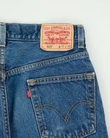 Vintage 2000s Levi's 505 Batwing Tag Regular Fit Straight Leg Jeans - W29 L29