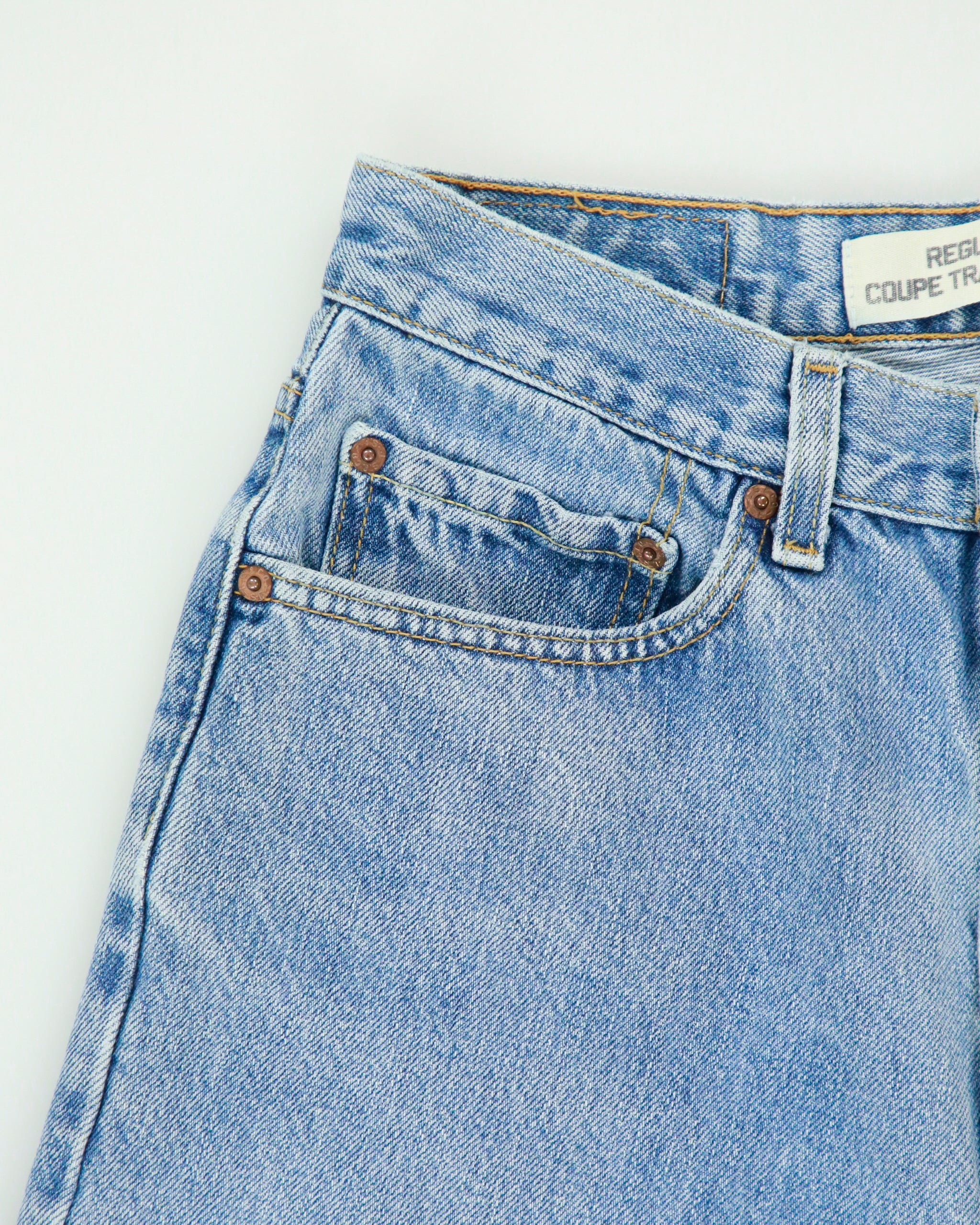 Vintage 2000s Levi's 505 Batwing Tag Regular Fit Straight Leg Jeans - W29 L32