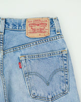 Vintage 2000s Levi's 505 Batwing Tag Regular Fit Straight Leg Jeans - W29 L32