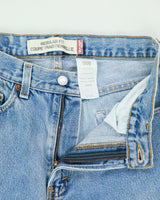 Vintage 2000s Levi's 505 Batwing Tag Regular Fit Straight Leg Jeans - W29 L32