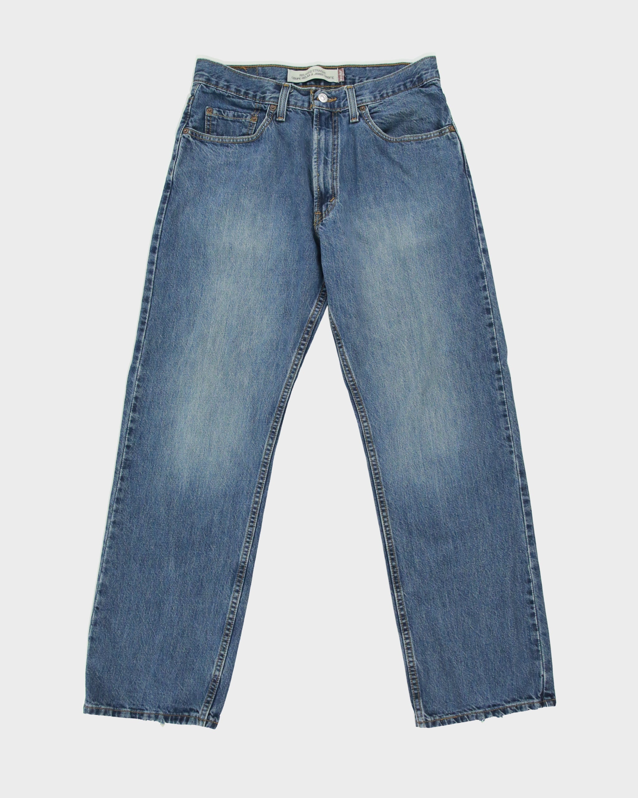 Vintage 2000s Levi's 505 Batwing Tag Regular Fit Straight Leg Jeans - W30 L29
