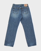 Vintage 2000s Levi's 505 Batwing Tag Regular Fit Straight Leg Jeans - W30 L29