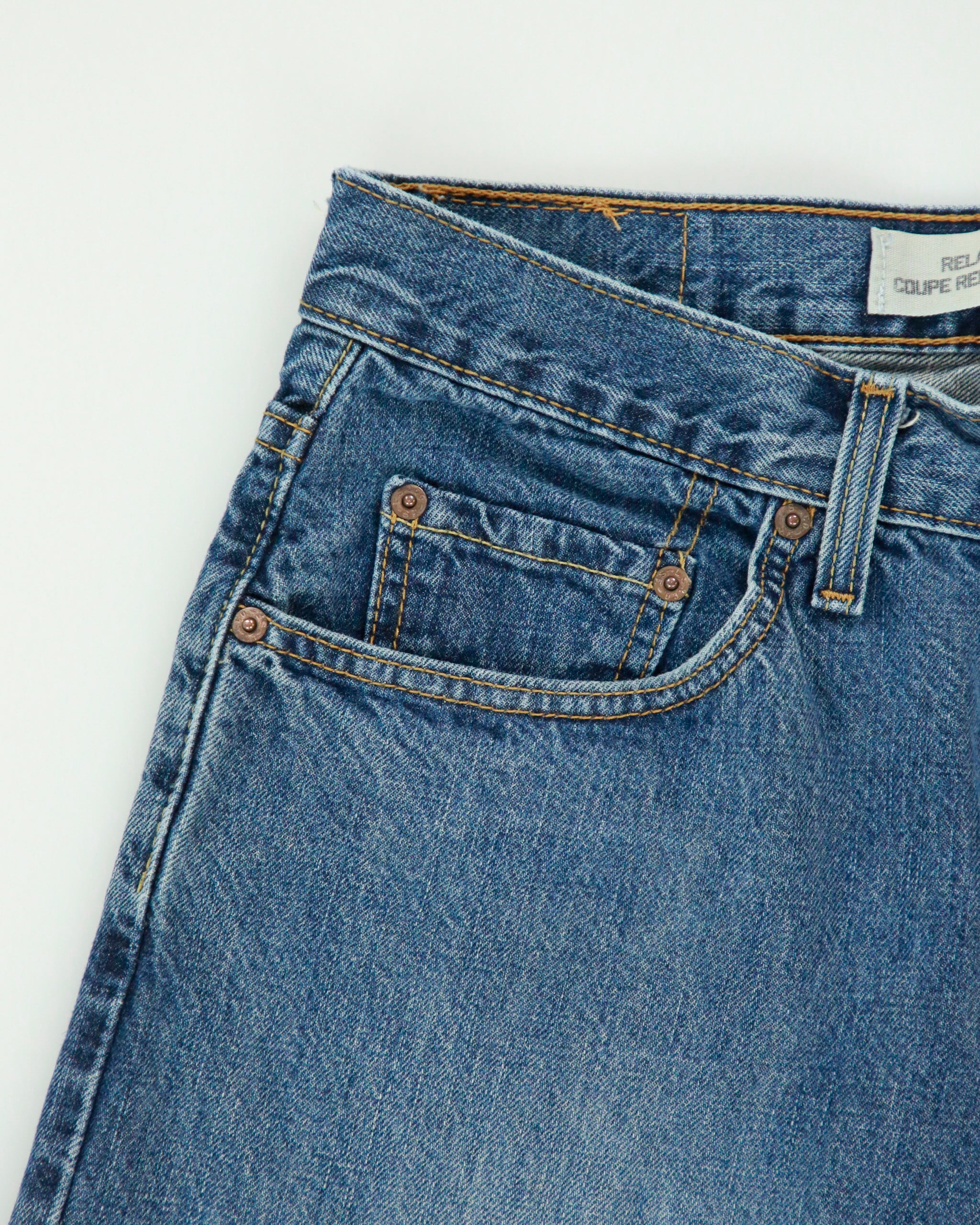 Vintage 2000s Levi's 505 Batwing Tag Regular Fit Straight Leg Jeans - W30 L29