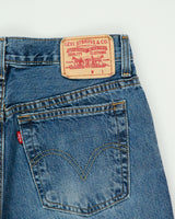 Vintage 2000s Levi's 505 Batwing Tag Regular Fit Straight Leg Jeans - W30 L29