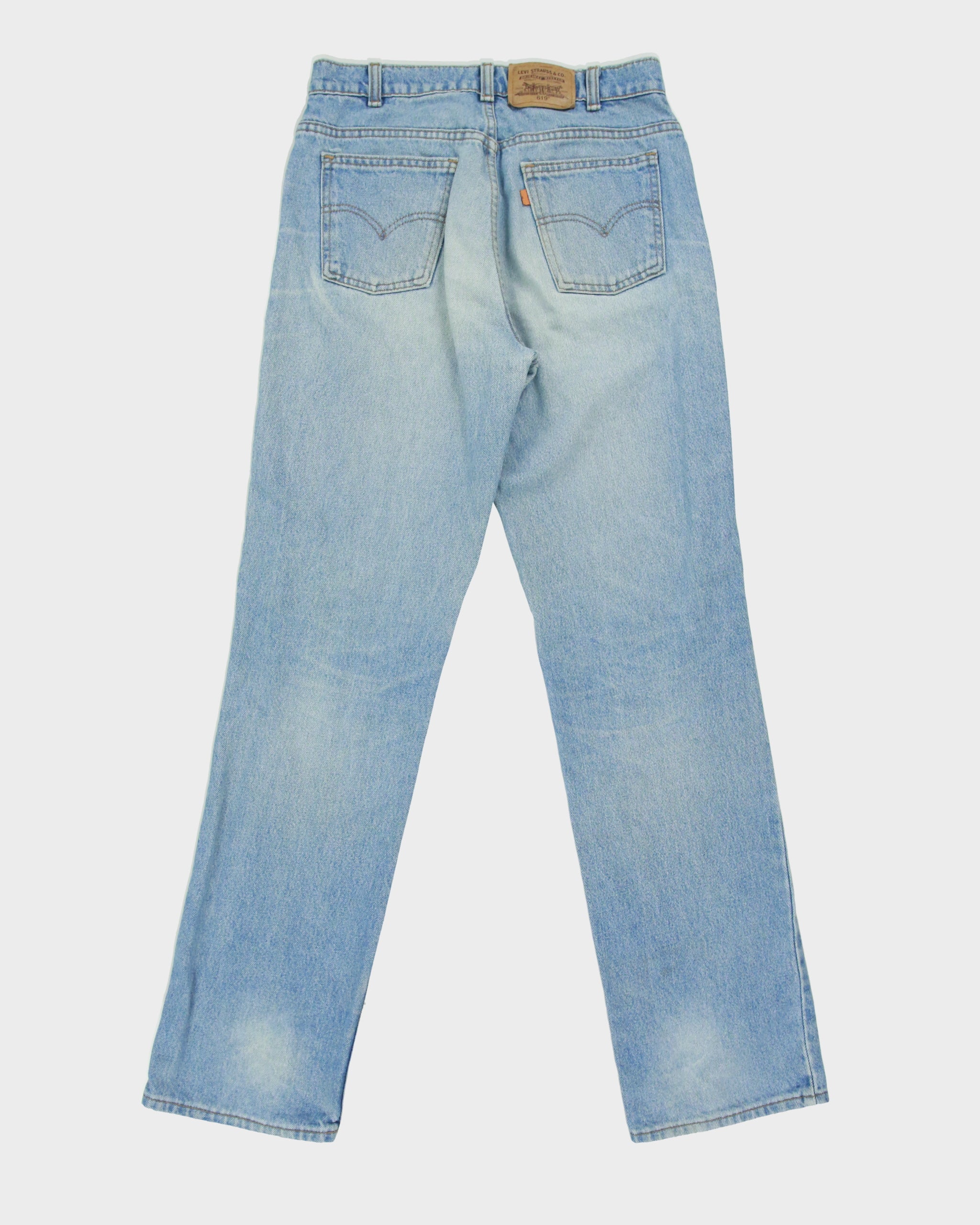 Vintage 1992 Levi's 619 Batwing Tag Orange Tab Jeans - W30 L32