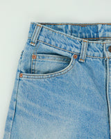 Vintage 1992 Levi's 619 Batwing Tag Orange Tab Jeans - W30 L32