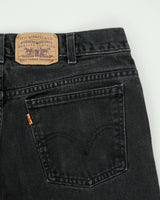 Vintage 1999 Levi's 554 Orange Tab Relaxed Fit Jeans - W33 L29