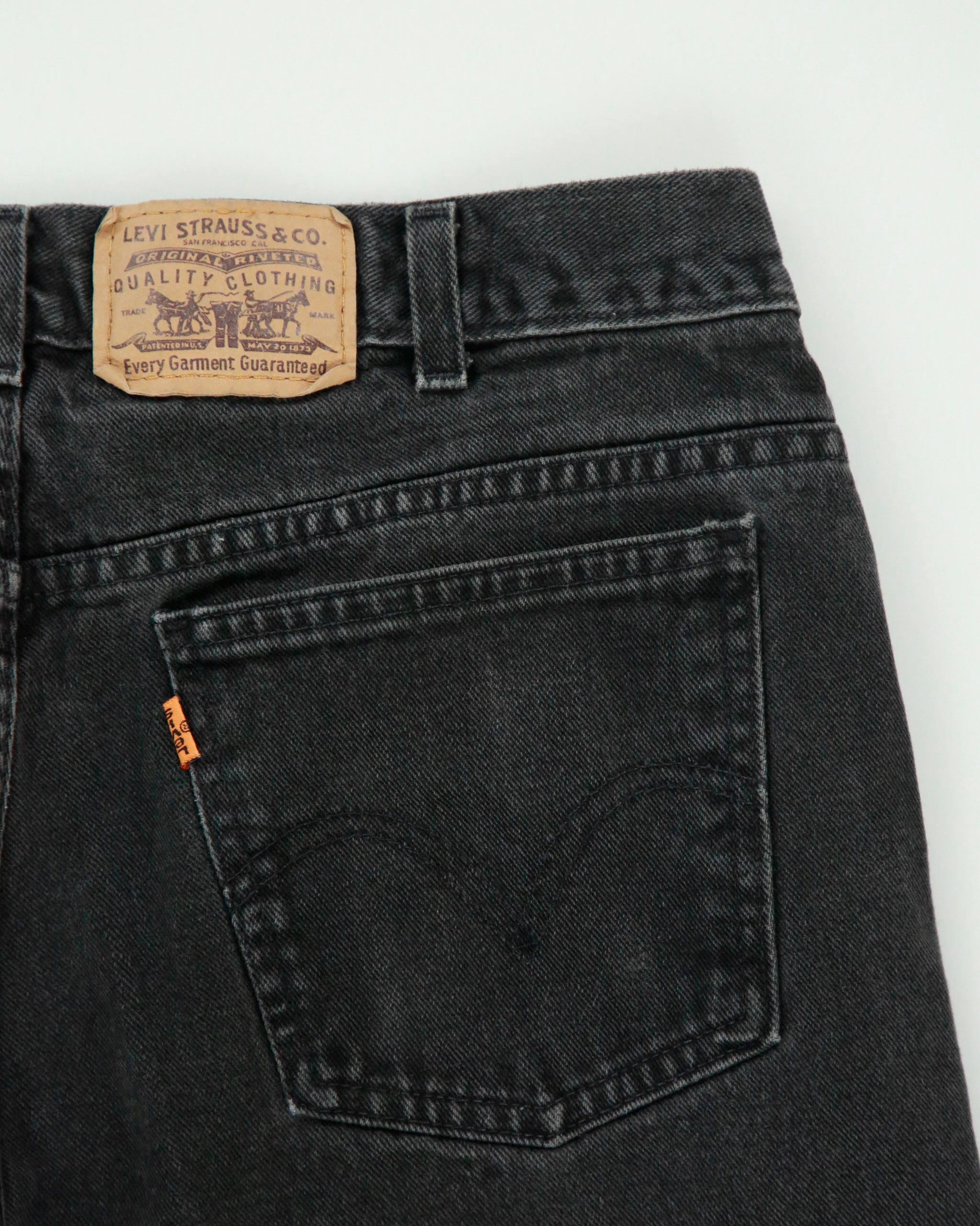 Vintage 1999 Levi's 554 Orange Tab Relaxed Fit Jeans - W33 L29