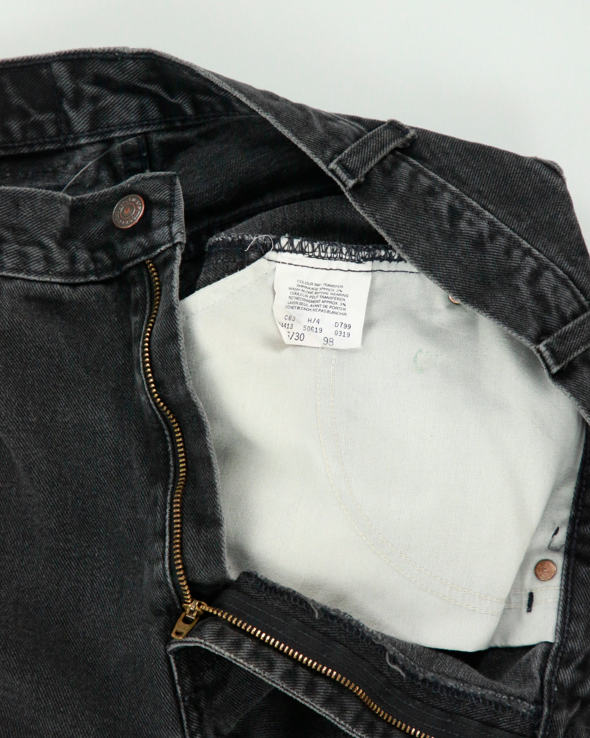 Vintage 1999 Levi's 554 Orange Tab Relaxed Fit Jeans - W33 L29