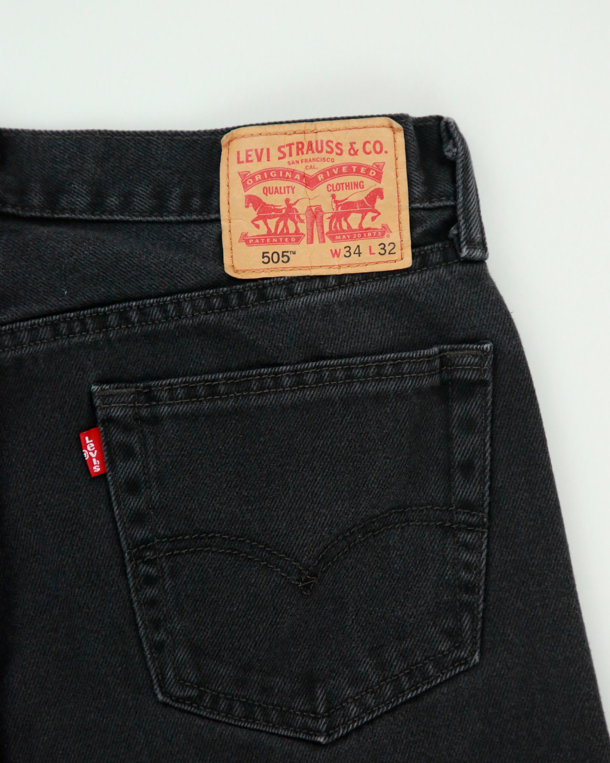 Vintage 2010s Levi's 505 Regular Fit Straight Leg Jeans - W33 L31