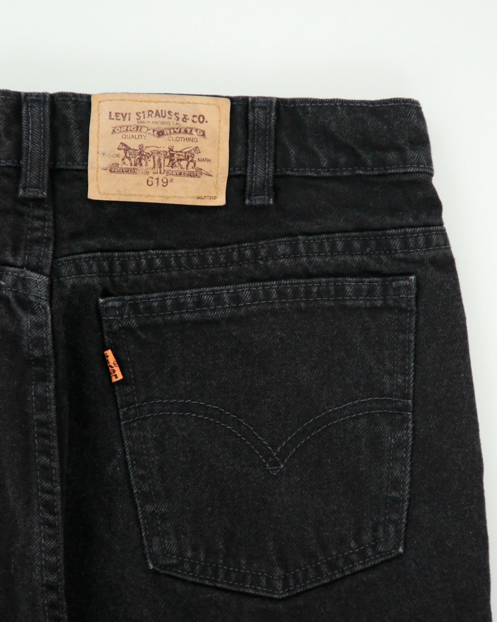 Vintage 1999 Levi's 619 Orange Tab Made In Canada Jeans - W32 L29