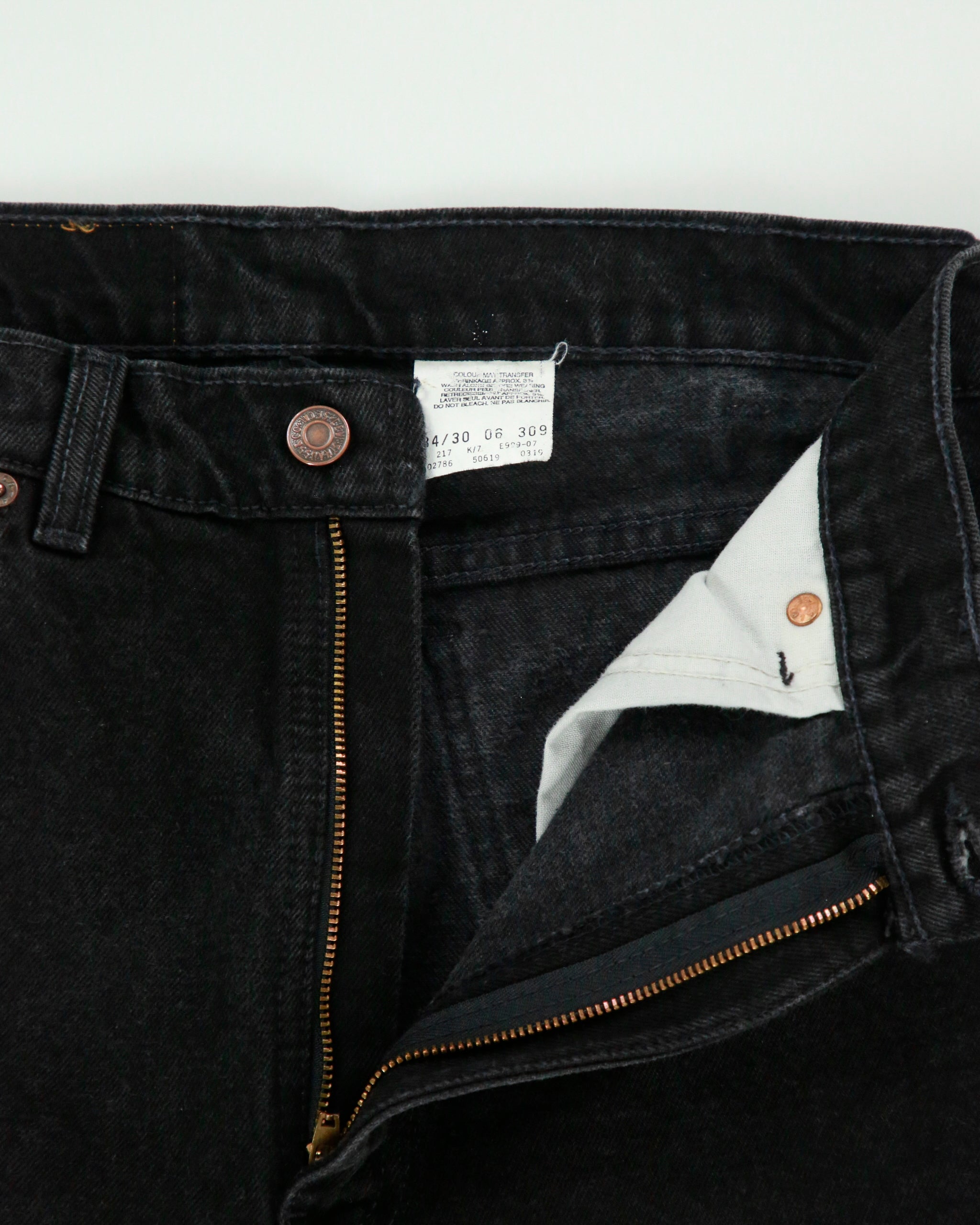 Vintage 1999 Levi's 619 Orange Tab Made In Canada Jeans - W32 L29