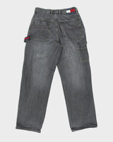Vintage 1990s Tommy Hilfiger Wide Leg Carpenter Jeans - W31 L30