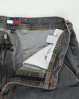Vintage 1990s Tommy Hilfiger Wide Leg Carpenter Jeans - W31 L30