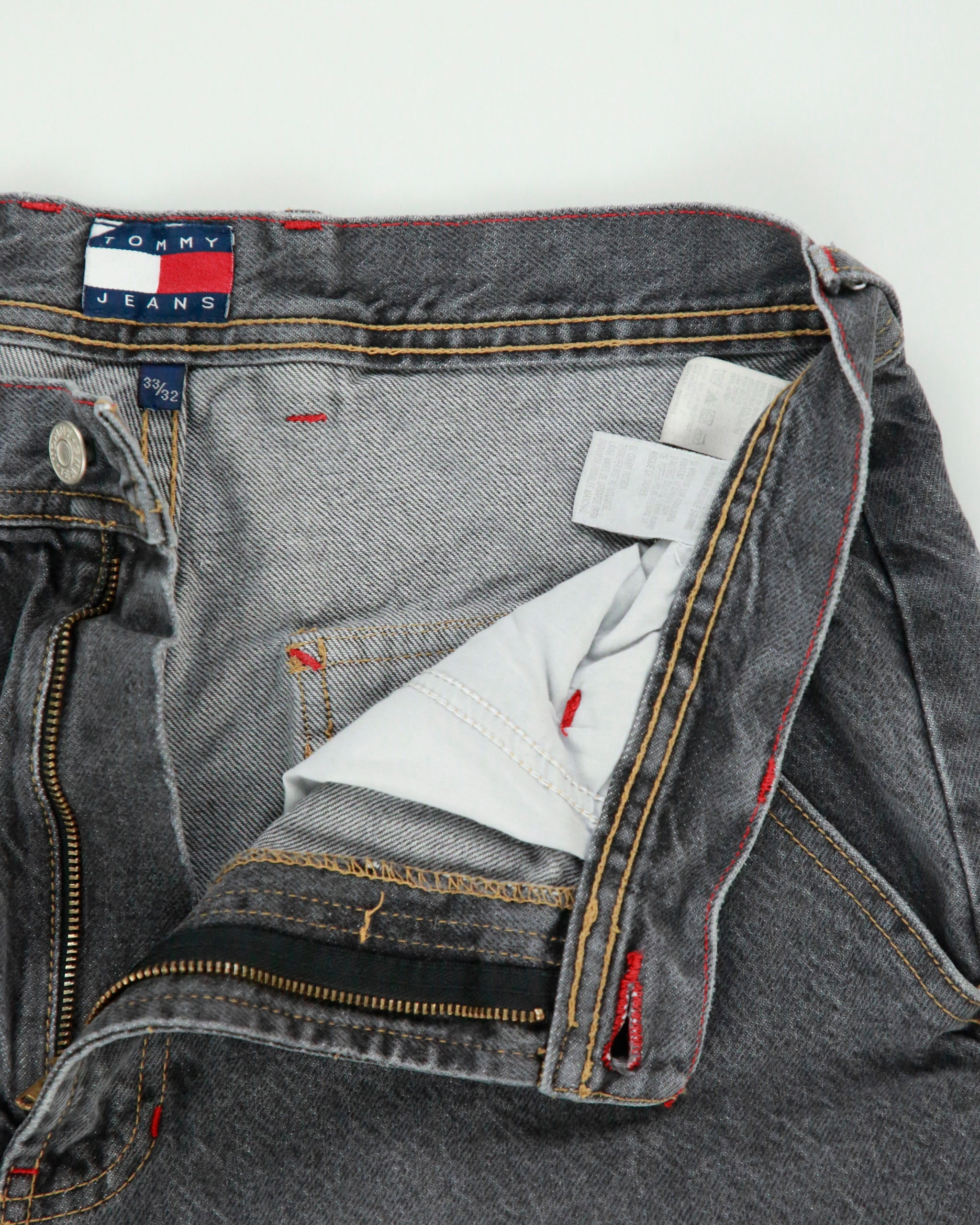 Vintage 1990s Tommy Hilfiger Wide Leg Carpenter Jeans - W31 L30