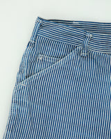 Vintage Stan Ray Pin Stripe Relaxed Fit Carpenter Made In USA Jeans - W32 L31