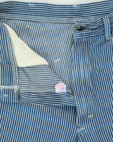 Vintage Stan Ray Pin Stripe Relaxed Fit Carpenter Made In USA Jeans - W32 L31