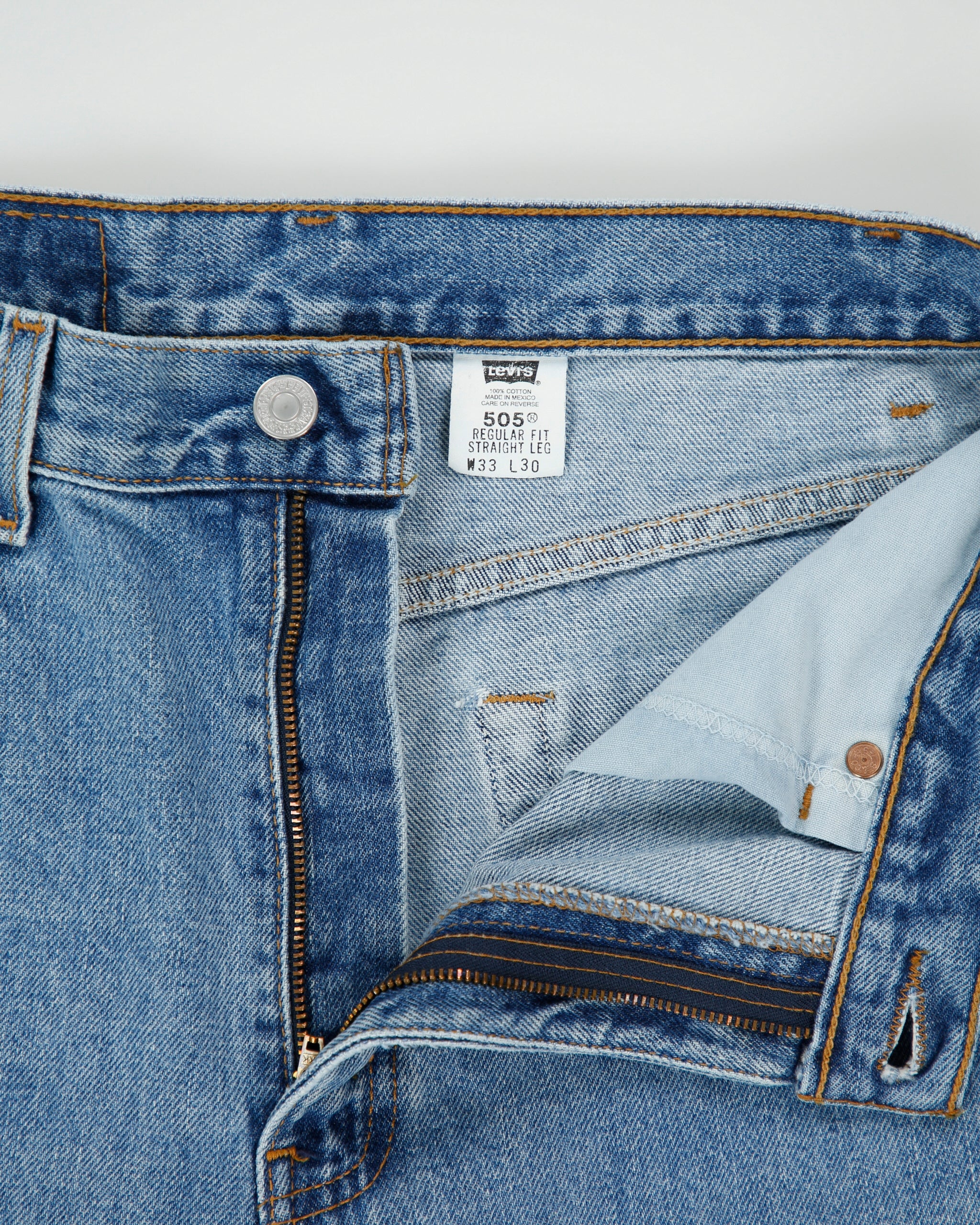 Vintage 1999 Levi's 505 Batwing Tag Regular Straight Fit Jeans - W30 L30