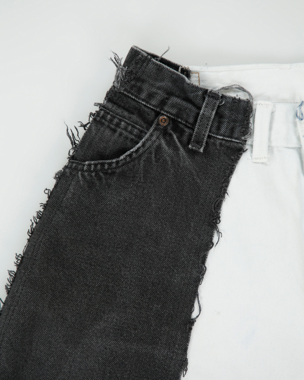 Rokit Originals Splice Denim Jeans - XS