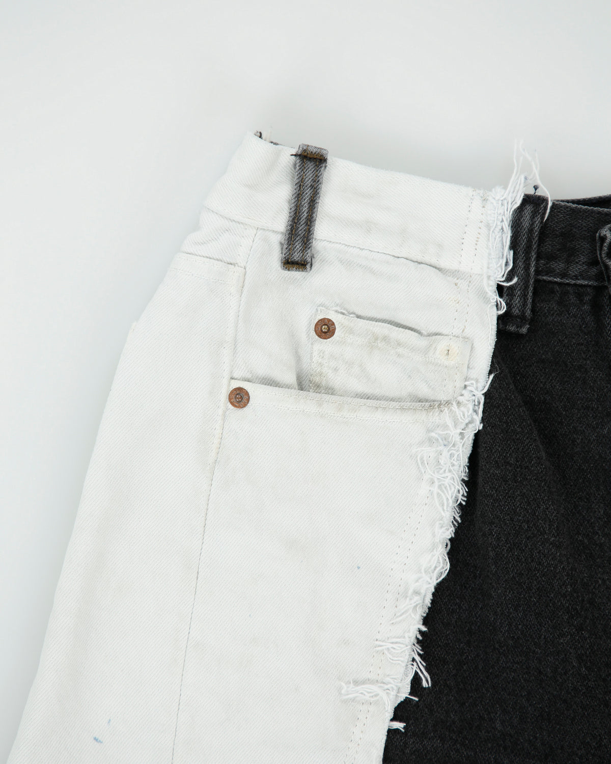 Rokit Originals Splice Denim Jeans - M