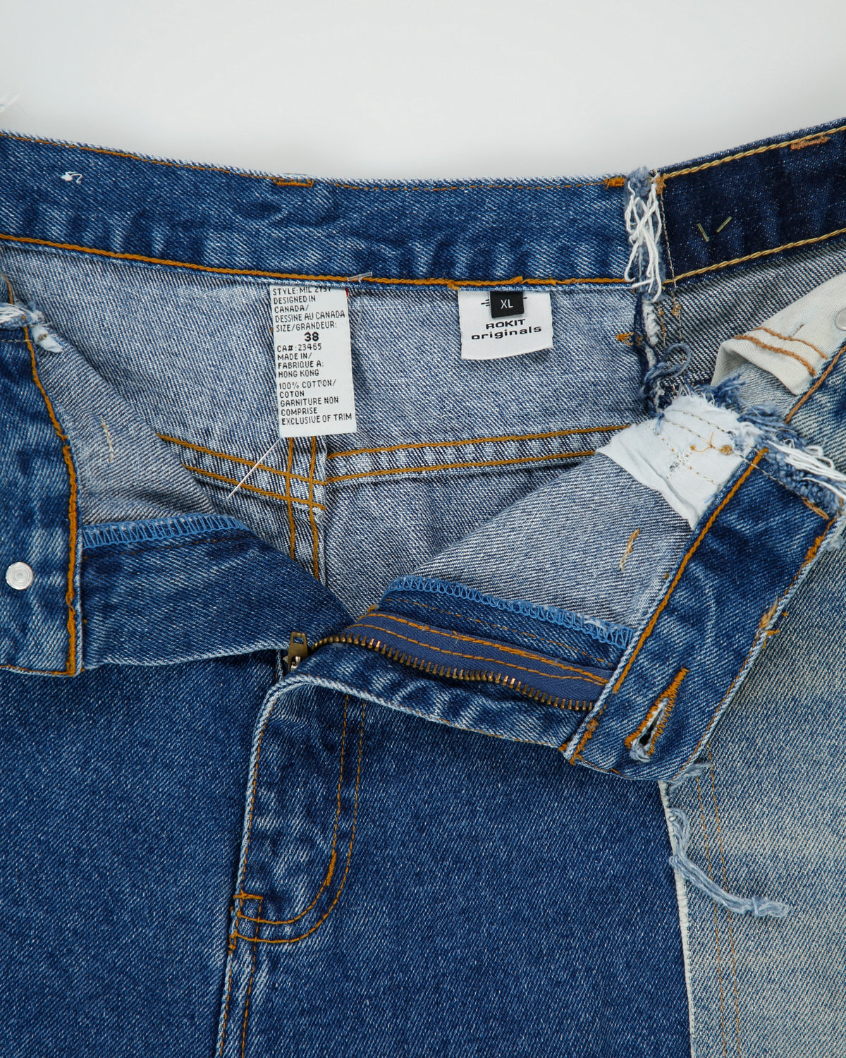 Rokit Originals Splice Denim Jeans - XL