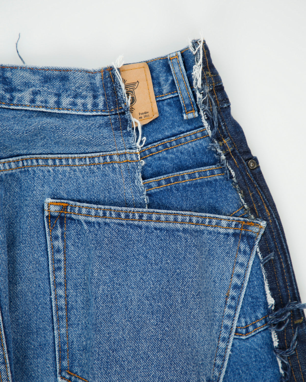 Rokit Originals Splice Denim Jeans - L
