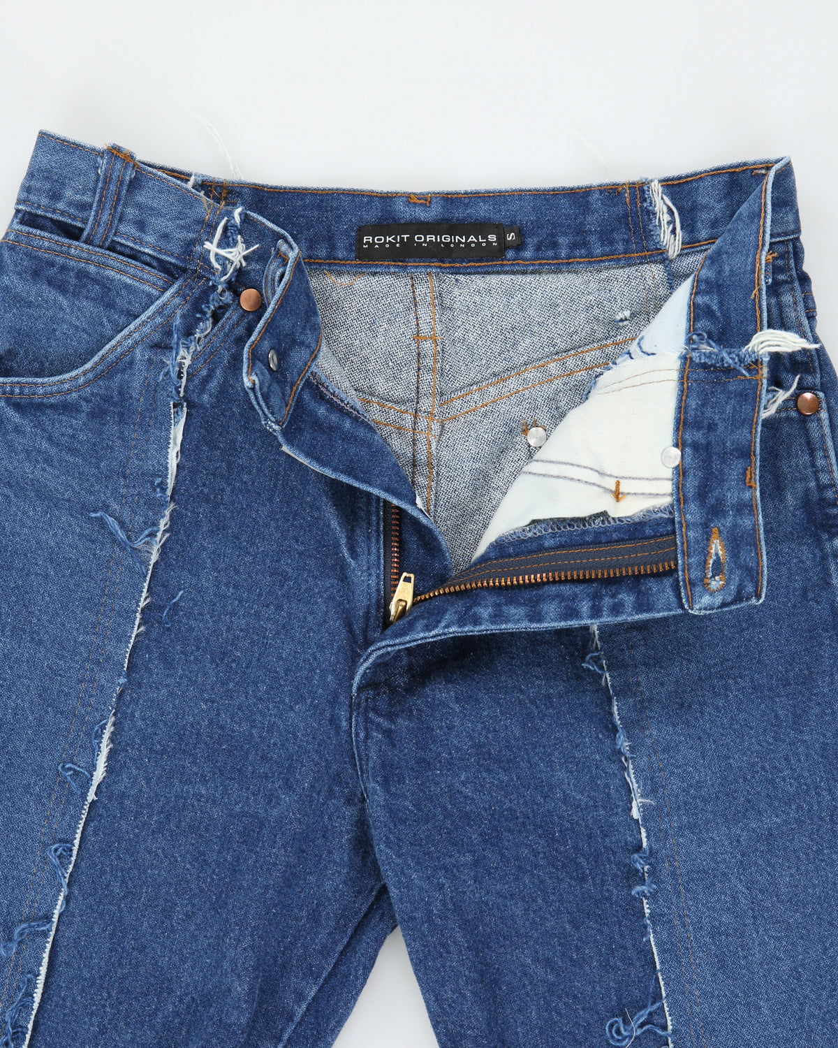 Rokit Originals Denim Flares - S