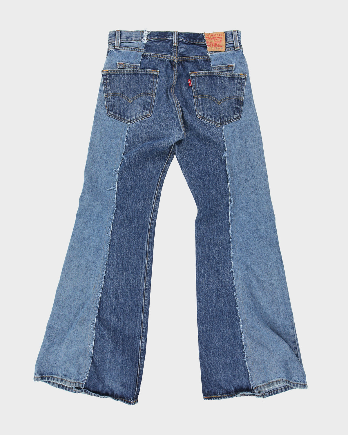Rokit Originals Denim Flares - M