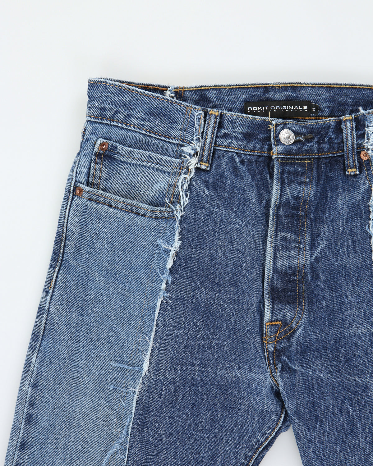 Rokit Originals Denim Flares - M