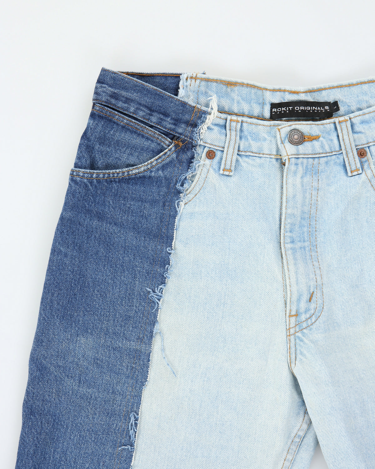 Rokit Originals Denim Flares - M