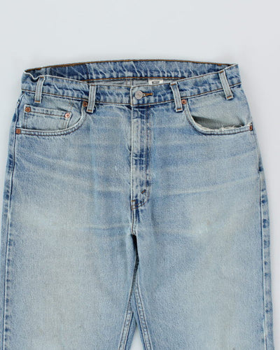 Vintage Levi's 505 Light Wash Jeans - W36 L30