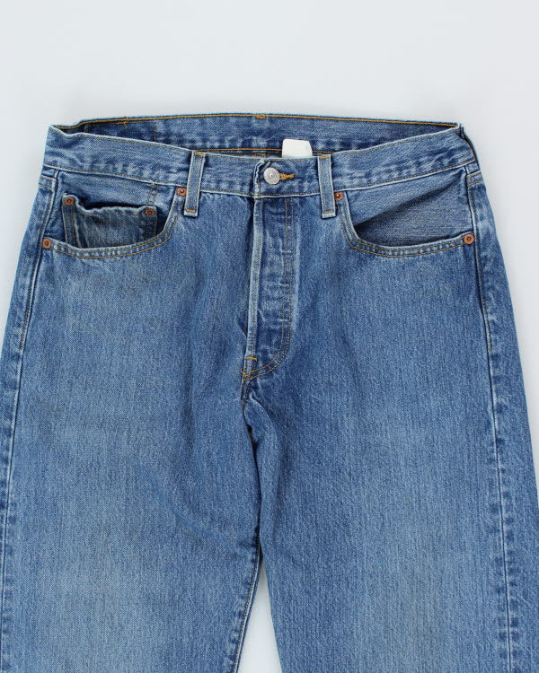 Vintage Levi's 501 Medium Wash Jeans - W32 L34