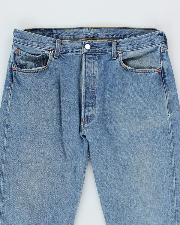 Vintage Levi's 501 Medium Wash Jeans - W34 L30