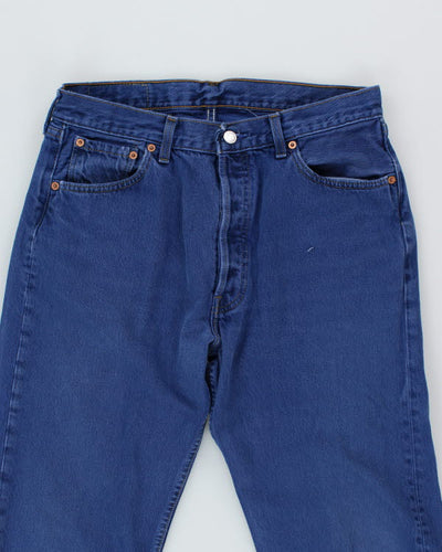 Vintage 90s Levi's Blue Jeans - W32 L32