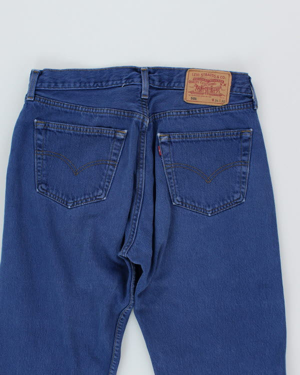 Vintage 90s Levi's Blue Jeans - W32 L32