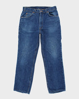 Vintage 90s Levi's 619 Orange Tab Dark Wash Jeans - W34 L30